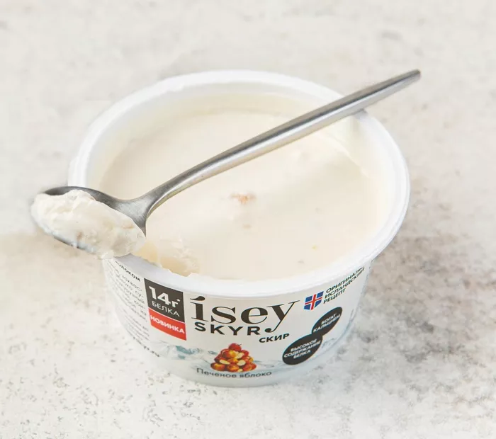 фотография продукта Исландский мягкий творог\йогурт (скир)